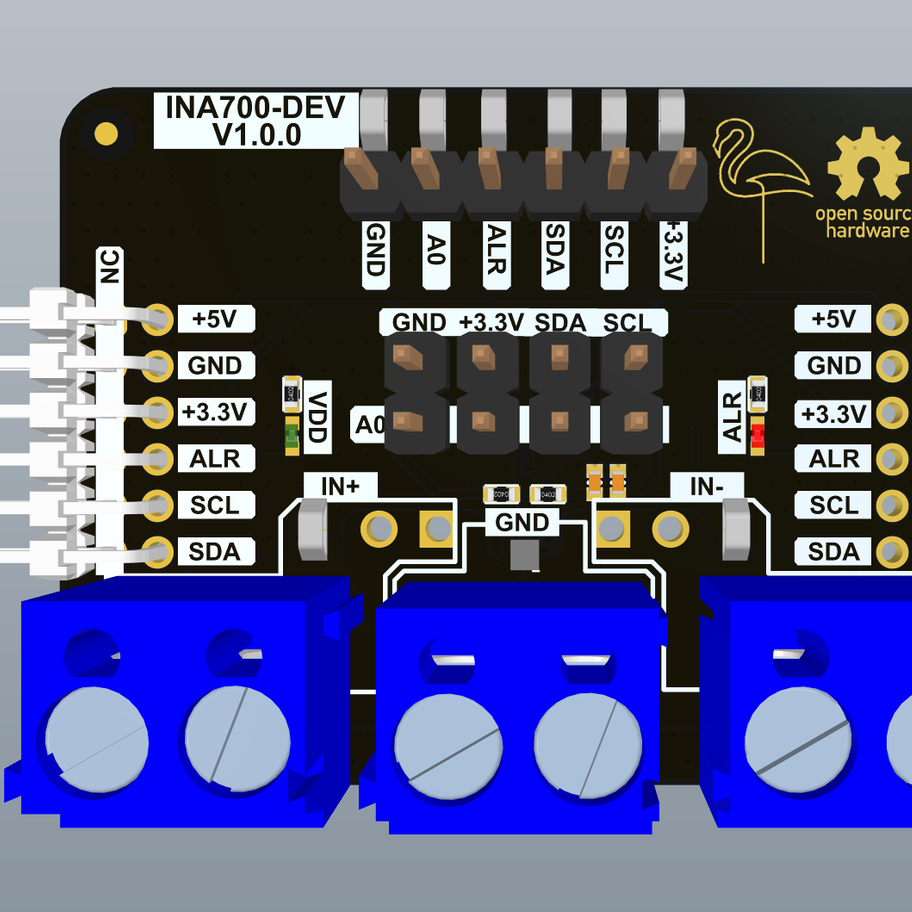 INA700EVM DEV kit replacement breadboard friendly