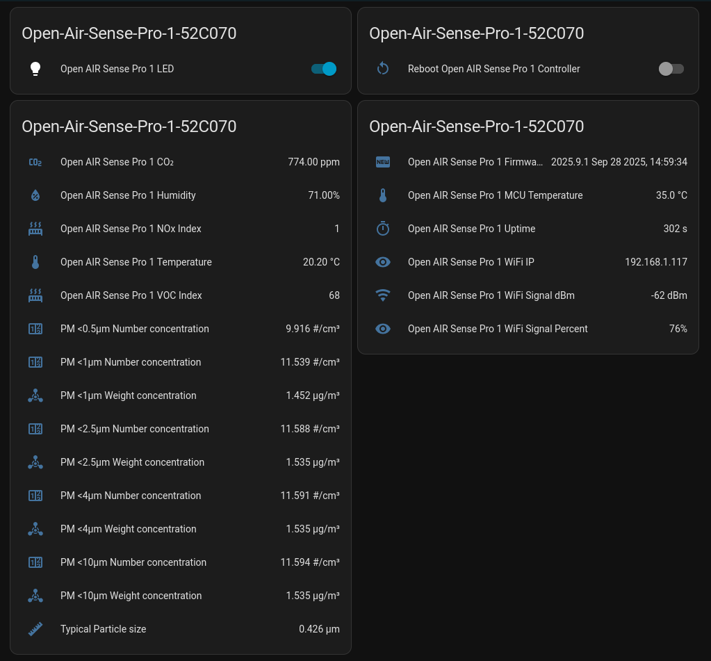 Open Air Sense Pro